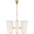 Visual Comfort Signature - ARN 5310HAB-WG - 16 Light Chandelier - Alpine - Hand-Rubbed Antique Brass