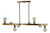 Framburg - 5381 AB - Eight Light Island Chandelier - Heloise - Antique Brass