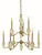 Framburg - 5669 BR - Nine Light Chandelier - Vivian - Brushed Brass