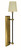 Framburg - 5676 BR/MBLACK - One Light Wall Sconce - Sconces - Brushed Brass and Matte Black