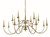 Framburg - 5788 BR - 14 Light Foyer Chandelier - Matera - Brushed Brass