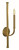Framburg - 5871 BR - One Light Bath Sconce - Manhattan - Brushed Brass