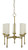 Framburg - 5885 BR - Five Light Chandelier - Emily - Brushed Brass