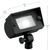 One Light Mini Flood (15476BKT)