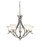 Kichler - 2020NI - Five Light Chandelier - Dover - Brushed Nickel