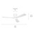 Volos 54" Ceiling Fan (300154MWH)