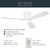 Volos 54" Ceiling Fan (300154MWH)