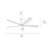 Tranquil 56"Ceiling Fan (310080WH)