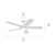 Tide 52"Ceiling Fan (310126WH)