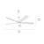 Tranquil 56"Ceiling Fan (310130WH)