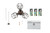Accessory LED Fan Light Kit (380041OBB)