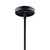 Three Light Pendant (42122BK)