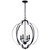Kichler - 42138BK - Four Light Foyer Pendant - Voleta - Black