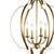 Voleta Four Light Foyer Pendant (42138NBR)