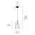 Everly One Light Pendant (42199OZCS)