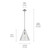 Everly One Light Pendant (42200CHCS)