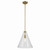 Kichler - 42200NBR - One Light Pendant - Everly - Natural Brass