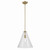 Kichler - 42200NBRCS - One Light Pendant - Everly - Natural Brass