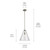 Everly One Light Pendant (42200NI)