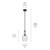 Everly One Light Pendant (42456OZCS)