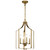 Kichler - 42496NBR - Four Light Mini Chandelier - Morrigan - Natural Brass