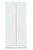 Kichler - 4311 - Set of 2 Half Size Blank Panel - Accessory - White Material (Not Painted)