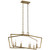 Kichler - 43494NBR - Eight Light Linear Chandelier - Abbotswell - Natural Brass