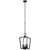 Kichler - 43498BK - Four Light Pendant - Abbotswell - Black
