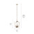Abbotswell Four Light Pendant (43498PN)