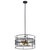 Kichler - 43594BK - Six Light Chandelier - Piston - Black
