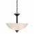 Jolie Two Light Pendant/Semi Flush (43641BK)