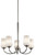 Kichler - 43665NI - Five Light Chandelier - Aubrey - Brushed Nickel