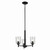 Kichler - 43670BKCLR - Three Light Mini Chandelier - Shailene - Black