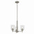 Kichler - 43670NICLR - Three Light Mini Chandelier - Shailene - Brushed Nickel