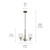 Shailene Three Light Mini Chandelier (43670NICLR)