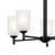 Shailene Five Light Chandelier (43671BK)