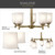 Shailene Five Light Chandelier (43671NBR)