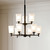 Shailene Nine Light Chandelier (43672BK)