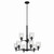 Kichler - 43672BKCLR - Nine Light Chandelier - Shailene - Black