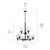 Shailene Nine Light Chandelier (43672OZCLR)