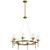 Kichler - 43695NBR - Eight Light Chandelier - Alton - Natural Brass