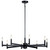 Kichler - 43857BK - Eight Light Chandelier - Erzo - Black