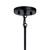 Erzo Eight Light Chandelier (43857BK)