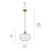 Avery One Light Pendant (43911NBR)
