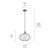 Avery One Light Pendant (43911NI)