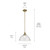 Avery One Light Pendant (43912NBR)
