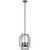 Kichler - 43964MCH - Four Light Pendant - Downtown Deco - Midnight Chrome