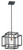 Kichler - 43982BK - One Light Pendant - Taubert - Black
