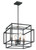 Kichler - 43984BK - Four Light Pendant - Taubert - Black
