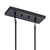 Crosby Five Light Linear Chandelier (43995BK)